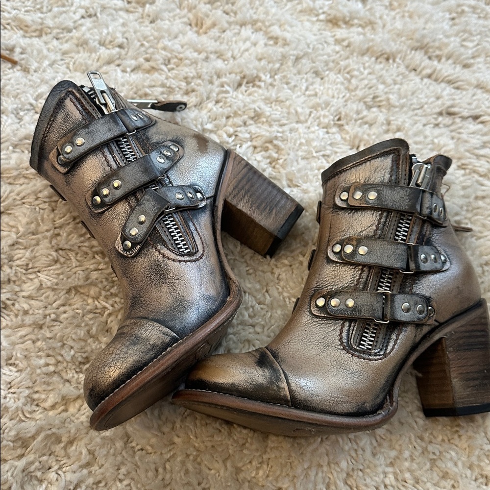 FREEBIRD Beckett 9 pewter boots - Picture 5 of 9